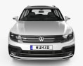 Volkswagen Tiguan R-line 2017 3d model front view