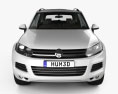 Volkswagen Touareg with HQ interior 2014 3d model front view