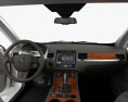 Volkswagen Touareg with HQ interior 2014 3d model dashboard