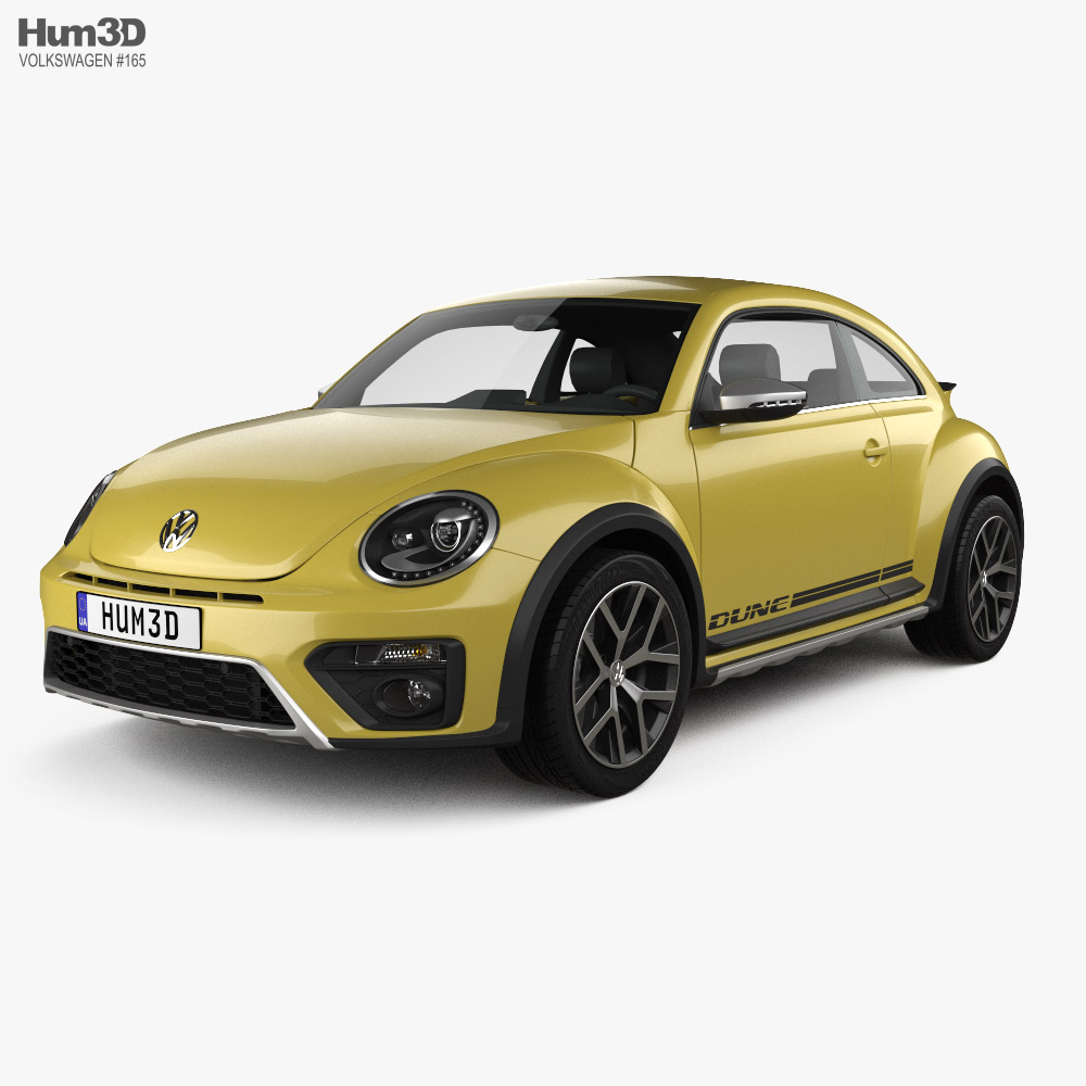 Volkswagen Beetle Dune 2019 Modelo 3D
