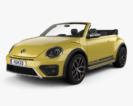 Volkswagen Beetle Dune コンバーチブル 2016 3Dモデル