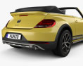 Volkswagen Beetle Dune Cabriolet 2016 Modèle 3d