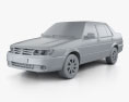 Volkswagen Jetta (CN) 2012 Modelo 3D clay render