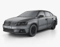 Volkswagen Lavida Sport 2016 3d model wire render