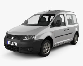 Volkswagen Caddy 2010 3D model