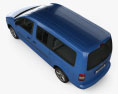 Volkswagen Caddy Maxi 2010 3d model top view