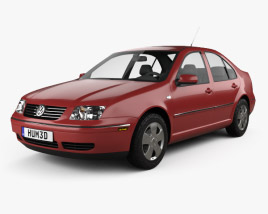 Volkswagen Jetta sedan 2005 3D model