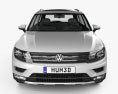 Volkswagen Tiguan Highline 2017 3D-Modell Vorderansicht