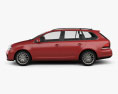 Volkswagen Golf Variant 1997 3d model side view