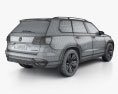 Volkswagen CrossBlue 带内饰 2013 3D模型