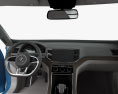 Volkswagen CrossBlue with HQ interior 2014 3d model dashboard