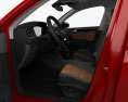 Volkswagen Tiguan with HQ interior 2018 3d model seats