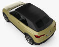 Volkswagen T-Cross Breeze Concepto 2016 Modelo 3D vista superior