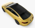 Volkswagen Sport Coupe GTE 2018 3D-Modell Draufsicht