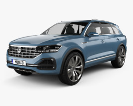 Volkswagen T-Prime GTE 2017 3D model