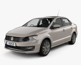 Volkswagen Vento 2019 3D model