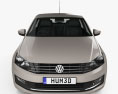 Volkswagen Vento 2019 3d model front view