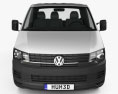 Volkswagen Transporter (T6) Single Cab Pickup L2 2019 3d model front view