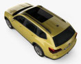 Volkswagen Atlas SEL 2021 3d model top view