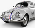 Volkswagen Beetle Herbie the Love Bug 2019 Modèle 3d