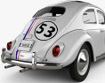 Volkswagen Beetle Herbie the Love Bug 2019 3D модель