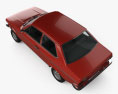 Volkswagen Derby 1977 3D-Modell Draufsicht