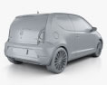 Volkswagen Up Style 3 puertas 2017 Modelo 3D