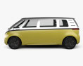 Volkswagen ID Buzz concept 2017 Modelo 3D vista lateral