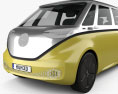 Volkswagen ID Buzz concept 2017 3D модель