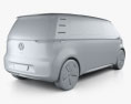 Volkswagen ID Buzz concept 2017 3D модель