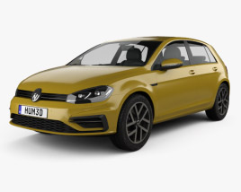 Volkswagen Golf R-Line 2018 3D model