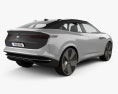 Volkswagen ID Crozz 2017 3d model back view