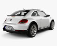 Volkswagen Beetle R-Line coupe 2020 3d model back view