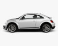 Volkswagen Beetle R-Line coupe 2020 3d model side view