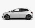 Volkswagen Polo Beats 5-door 2020 3d model side view