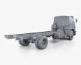 Volkswagen Worker (17-190) Chassis Truck 2-axle 2017 3d model