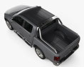 Volkswagen Amarok Crew Cab Ultimate 2021 3D模型 顶视图