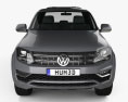 Volkswagen Amarok Crew Cab Ultimate 2021 3Dモデル front view