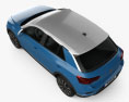 Volkswagen T-Roc 2019 3d model top view