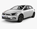 Volkswagen Polo Beats with HQ interior 2020 3d model