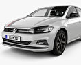 Volkswagen Polo Beats with HQ interior 2020 3d model
