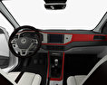 Volkswagen Polo Beats with HQ interior 2020 3d model dashboard