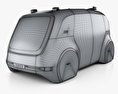 Volkswagen Sedric with HQ interior 2018 3d model wire render