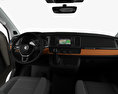 Volkswagen Transporter (T6) Multivan with HQ interior 2019 3d model dashboard