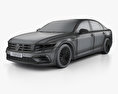 Volkswagen Phideon GTE 2020 3D-Modell wire render