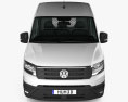 Volkswagen Crafter L1H2 con interni 2017 Modello 3D vista frontale