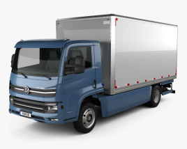 Volkswagen e-Delivery Box Truck 2020 3D model