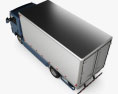 Volkswagen e-Delivery Box Truck 2020 3d model top view