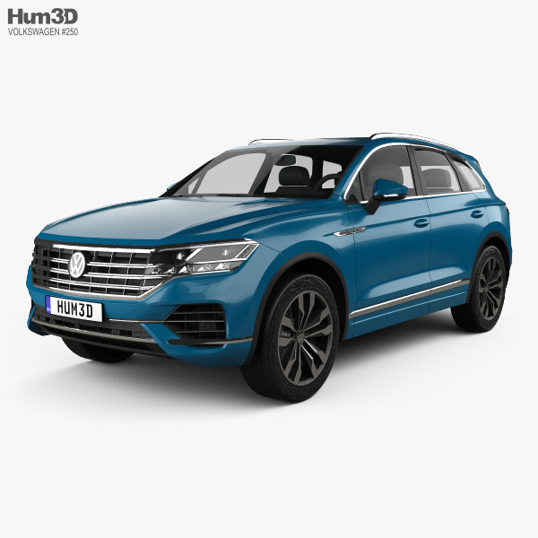 Volkswagen Touareg Elegance 2021 3Dモデル