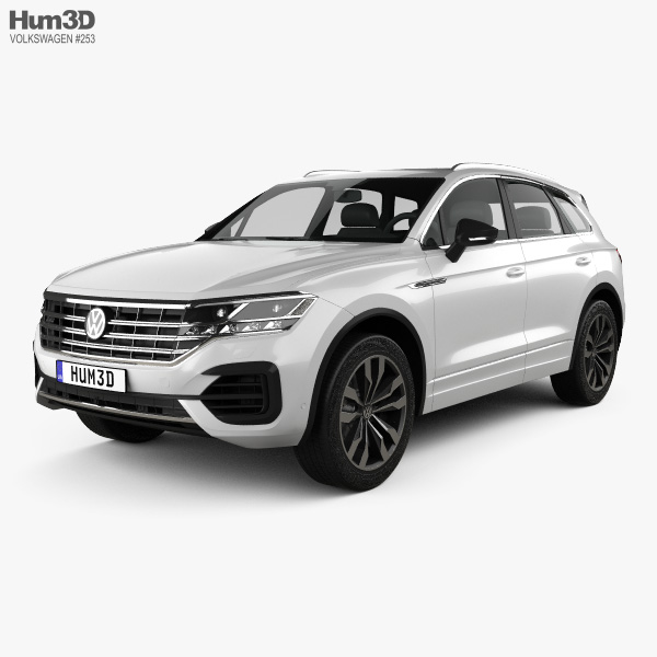 Volkswagen Touareg R-Line 2021 3Dモデル